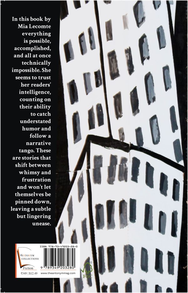 Chronicles of an imposibility Back cover