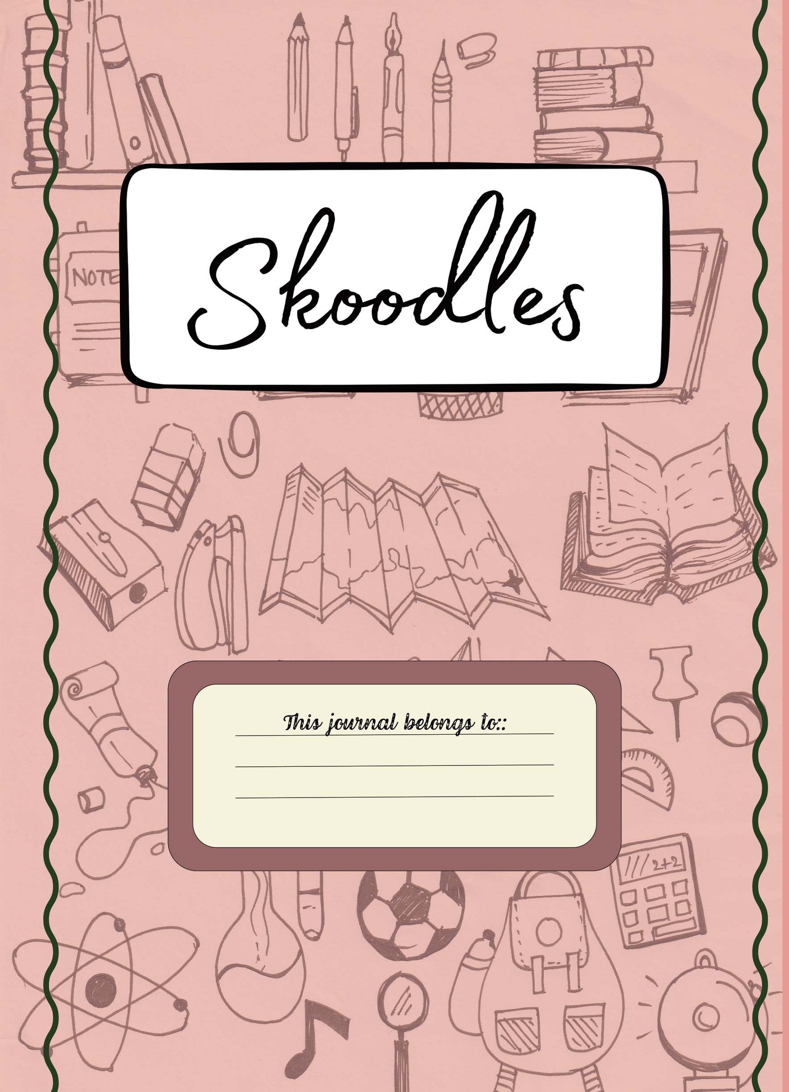 Skoodles: A School-Themed Guided Journal